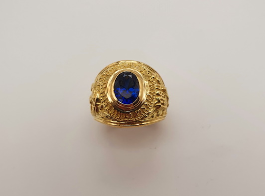 Bague universitaire Or