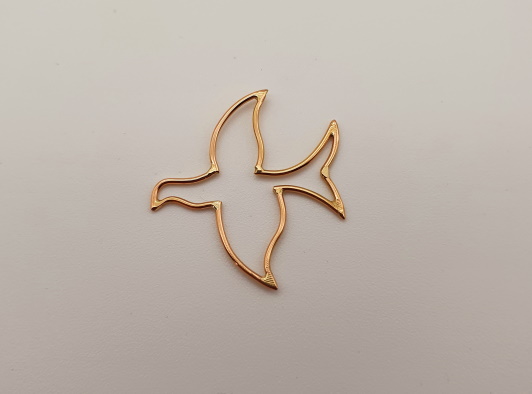 Pendentif Or Colombe