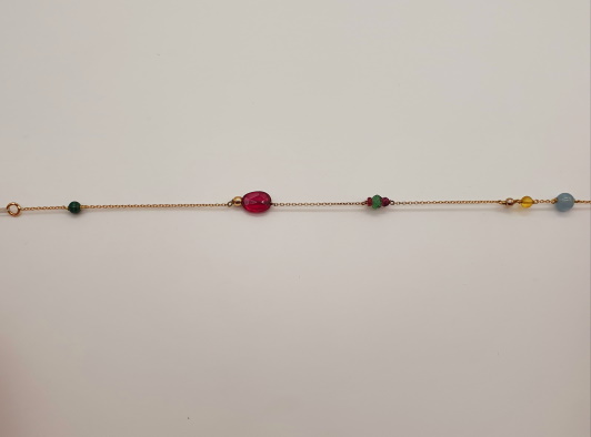 Bracelet marseillais Or & Perles