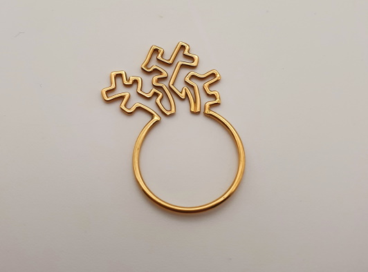 Bague Corail