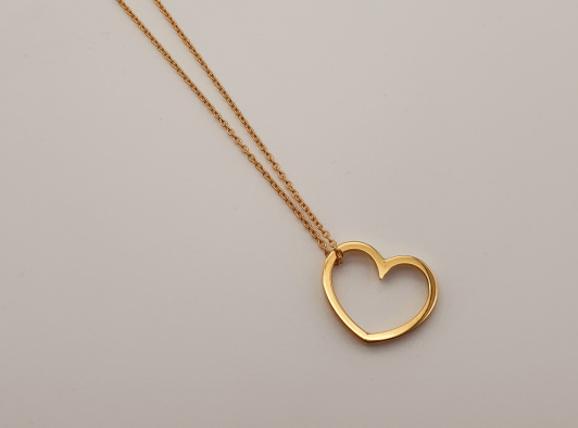 Collier Cœur en Or