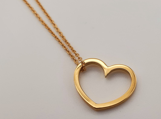 Collier Cœur en Or