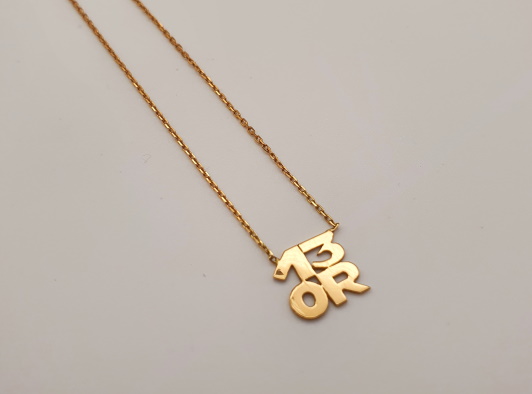 Collier "mon 13or"