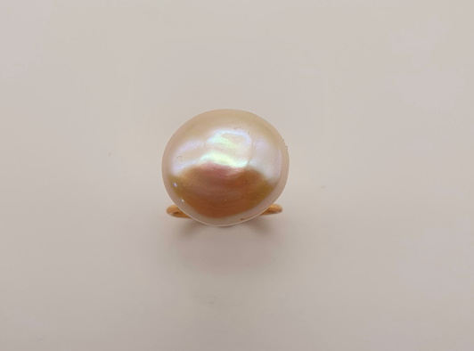 Bague perle de Chine