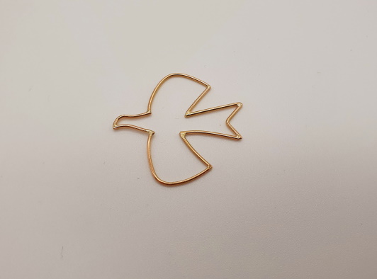 Pendentif Colombe fil Or jaune