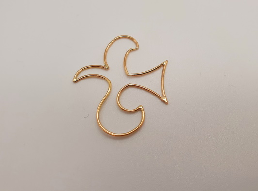 Pendentif Colombe fil Or