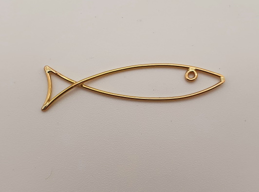 Pendentif Or Poisson
