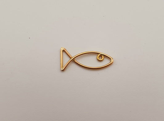 Pendentif Poisson Or