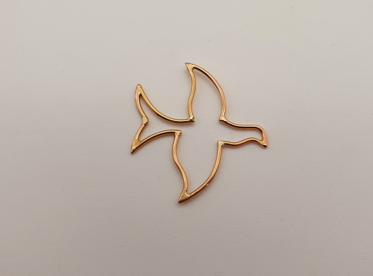 Pendentif Or Colombe